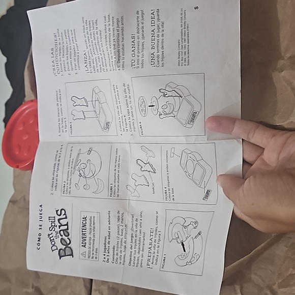 1986 Milton Bradley Company Don't Spill The Beans Game with instructions - Picture 3 of 13